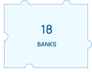 18 Banks consortium logo